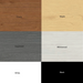 Reception Counter Solutions Madison Reception Desk with Rectangle Shelves Color and Wood Variations and Options