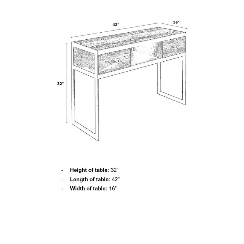 Belava Elora Manicure Table